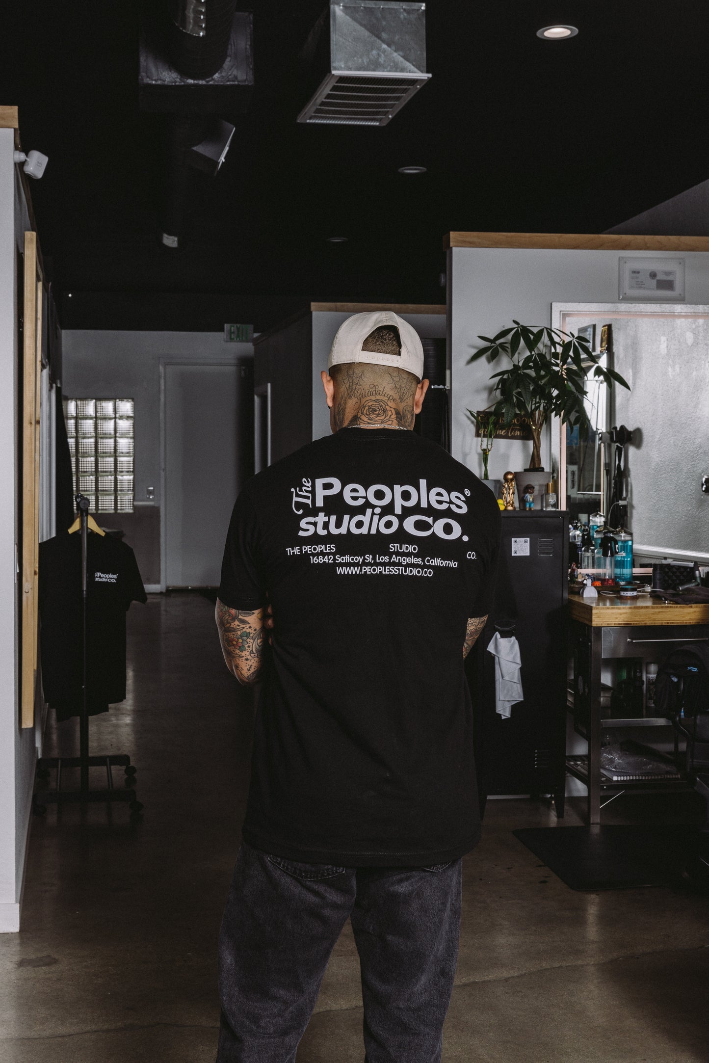 The Peoples Studio Black Tee